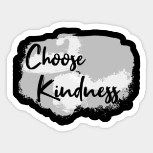 Choose Kindness (White letter) Sticker